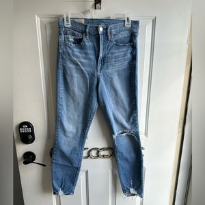 GAP True Skinny Ankle Sky High Jeans